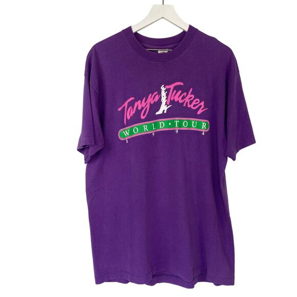 Vintage Single Stitch Tanya Tucker World Tour 1994 - Adult Size XL - Picture 1 of 6